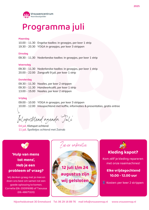 Vrouwencentrum Noordoostpolder